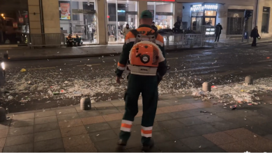 Photo of Preduzeće RAD za manje od sat i po očistilo centar grada nakon Dočeka na otvorenom