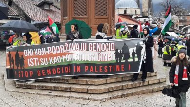 Photo of Sarajevo: Počeo protestni skup i šetnja za narod Palestine (VIDEO)
