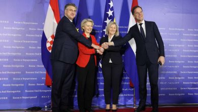 Photo of Von der Leyen, Rutte i Plenković na sastanku u Vijeću ministara BiH