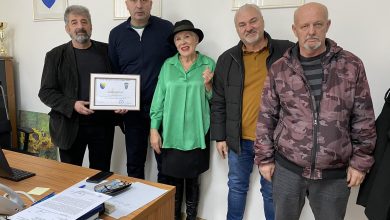 Photo of Sastanak Osmanovića i predstavnika Udruženja boraca Specijalne jedinice Armije RBiH KS
