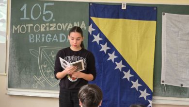 Photo of 31. godišnjica 105. brigade: Održan historijski čas za učenike osnovnih škola sa Centra