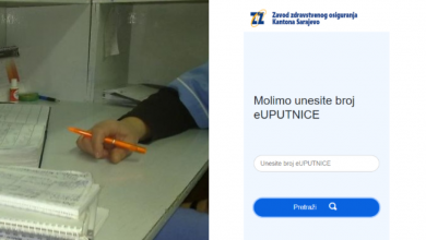 Photo of Zavod zdravstvenog osiguranja Kantona Sarajevo uvodi novi transparentni sistem praćenja e-UPUTNICA