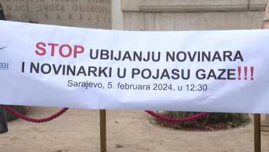 Photo of DNEVNIK TVSA/Stop ubijanju novinara u Gazi