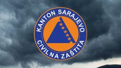 Photo of Upozorenje za preduzimanje preventivnih mjera zaštite i spašavanja od jakog vjetra i kišnih padavina