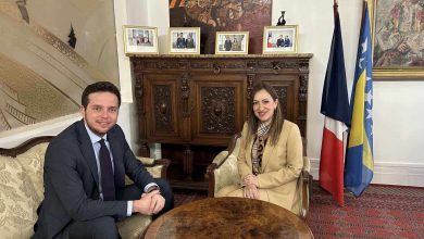 Photo of Premijer Uk sa ambasadoricom BiH u Francuskoj o unapređenju privredne i kulturne saradnje