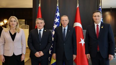 Photo of Erdogan s članovima Predsjedništva BiH: Očuvanje mira i stabilnosti BiH važni za Turkiye