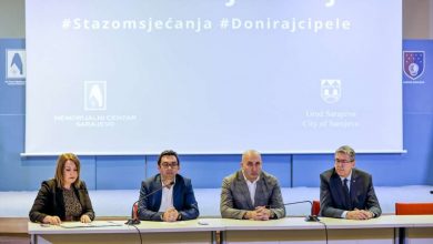 Photo of Odavanje počasti ubijenim građanima Sarajeva i poginulim braniteljima Armije i MUP-a tokom opsade