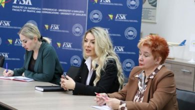 Photo of Ministrica Adna Mesihović posjetila je Fakultet za saobraćaj i komunikacije Univerziteta u Sarajevu