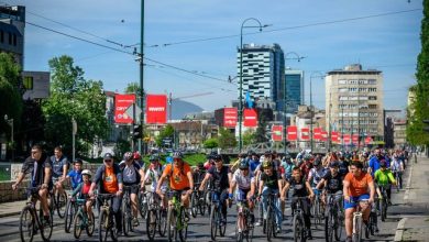 Photo of Proteklog vikenda u Sarajevu više od 500 građana učestvovalo u biciklijadi