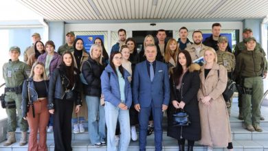 Photo of Studenti Fakulteta za kriminalistiku UNSA posjetili Direkciju za koordinaciju policijskih tijela BiH