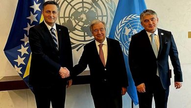 Photo of Bećirović i Komšić u UN-u: Usvajanjem rezolucije u Generalnoj skupštini Ujedinjenih nacija čuva se kredibilitet UN-a
