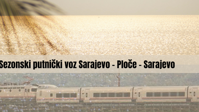 Photo of Od 28. juna do 1. septembra saobraćat će voz do Ploča