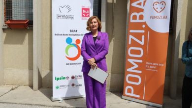 Photo of Ministrica Enda Pavić-Pečenković prisustvovala ceremoniji uručivanja donacije hrane javnim kuhinjama