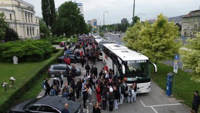 Photo of Učenici prvih razreda srednjih škola KS na studijskom putovanju “Od rata do mira”(FOTO)