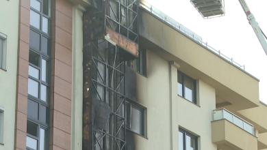 Photo of Ugašen požar na stambenoj zgradi na Ilidži, vatrom zahvaćena dva stana