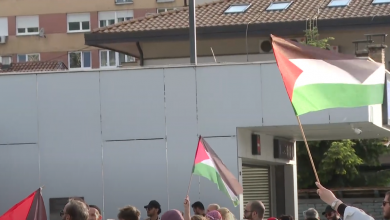 Photo of Mirno okupljanje u Sarajevu za narod Palestine i sjećanje na žrtve genocida u Srebrenici