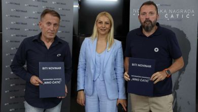 Photo of U Memorijalnom centru Srebrenica-Potočari dodijeljena novinarska nagrada ‘Nino Ćatić’