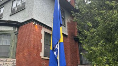 Photo of Zastava na ambasadi BiH u Kanadi spuštena na pola koplja