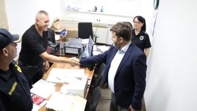 Photo of Admir Katica i Fatmir Hajdarević posjetili PU Ilijaš