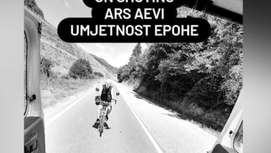 Photo of Enver Hadžiomerspahić javio se za TVSA sa putovanja biciklom(video)