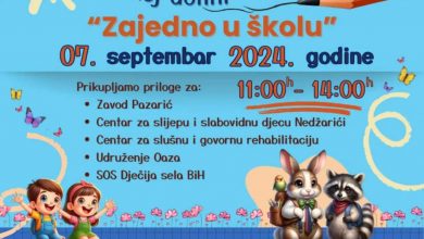 Photo of U Pionirskoj dolini 7. septembra Humanitarni bazar “Zajedno u školu”
