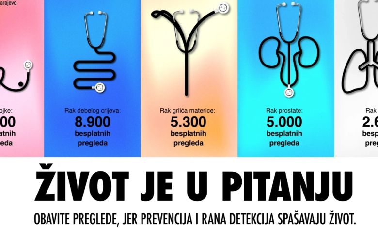 Kampanja “Život je u pitanju”-veliki broj preventivnih pregleda