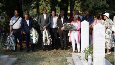 Photo of Delegacije odale počast braniteljima povodom 32. godišnjice Prvog korpusa AR BiH
