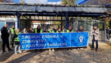 Photo of U toku protesti radnika KCUS-a