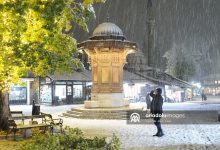 Photo of Sarajevo zabijelio prvi ovosezonski snijeg