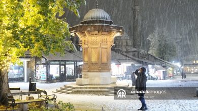 Photo of Sarajevo zabijelio prvi ovosezonski snijeg