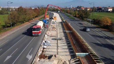 Photo of Izgradnja tramvajske pruge prema Hrasnici realizira se u skladu s planiranom dinamikom