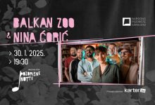 Photo of U sklopu specijalnog programa ‘Pozorišne notte’ 30. januara koncert Balkan Zoo & Nina Ćorić u NPS