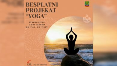 Photo of Besplatni projekat „YOGA“ za građane