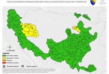 Photo of BiH: Zbog topljenja snijega moguće poplave u Sanskom Mostu, Ključu i Gračanici