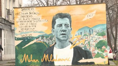 Photo of Otkriven mural Milanu Mladenoviću na Kovačićima