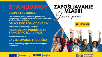 Photo of Objavljen javni poziv za zapošljavanje mladih u KS u okviru projekta CiNS4YOUTH