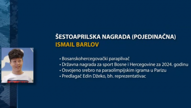 Photo of Ismail Barlov i Goran Mikulić kandidati za pojedinačnu Šestoaprilsku nagradu Sarajeva