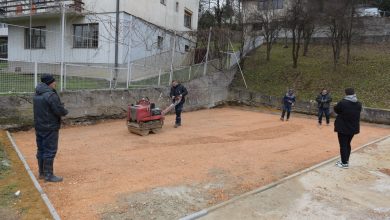 Photo of U dvorištu JU „Centar za slušnu i govornu rehabilitaciju“ počela izgradnja novog dječijeg igrališta