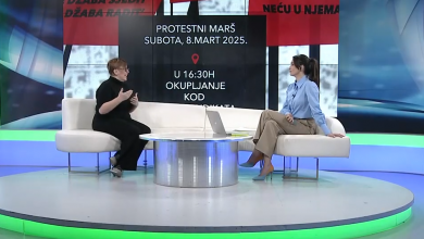 Photo of Alađuz za TVSA: Sutra Osmomartovski protestni marš pod sloganom „Hoću da živim od svog rada!“