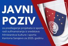 Photo of Otvoren Javni poziv za finansiranje sportskih projekata u KS za 2025. godinu