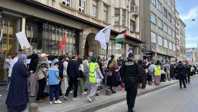 Photo of Održana protestna šetnja za Palestinu u Sarajevu