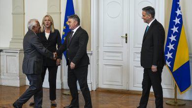 Photo of Članovi Predsjedništva BiH primili predsjednika Evropskog vijeća Antonija Costu
