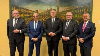 Photo of Bećirović s francuskom parlamentarnom delegacijom pri Parlamentarnoj skupštini NATO-a
