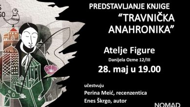 Photo of Sutra promocija knjige ‘Travnička anahronika’ Enesa Škrge u Ateljeu Figure