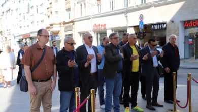 Photo of Povodom obilježavanja Dana Općine Centar položeno cvijeće na spomen-obilježja