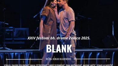 Photo of U Zenici na sceni Bosanskog narodnog pozorišta će biti izvedena predstava “BLANK”
