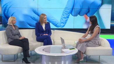 Photo of Minela Taslaman i Dženana Gluhović za TVSA o Međunarodnom danu medicinskih sestara i tehničara