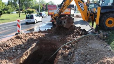 Photo of Završena sanacija kvara na glavnom cjevovodu u ulici Džemala Bijedića