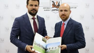 Photo of Načelnik Općine Ilidža ugostio Bilala Erdogana i Emina Aksekija ambasadora Turske u BiH