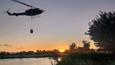 Photo of Piloti OS BiH u Grudama spasili povrijeđenu osobu, a potom gasili požar